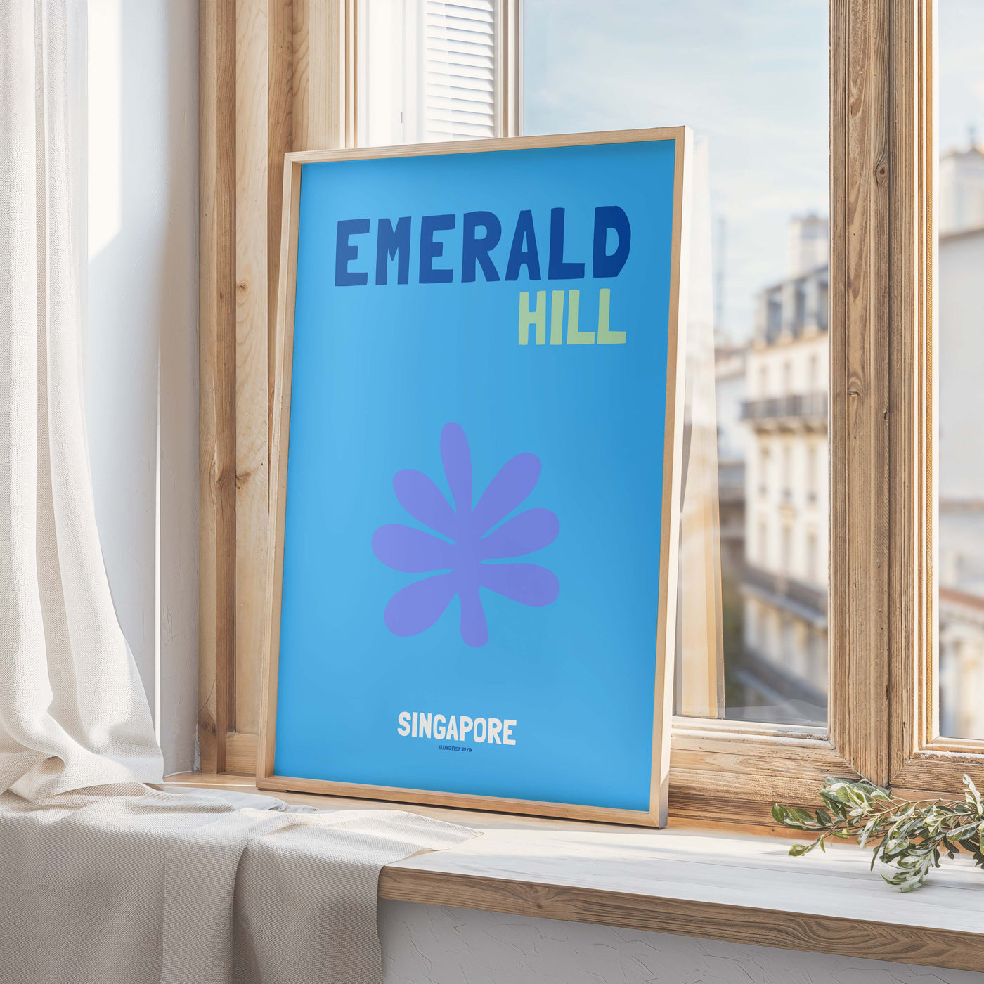 Emerald Hill Print