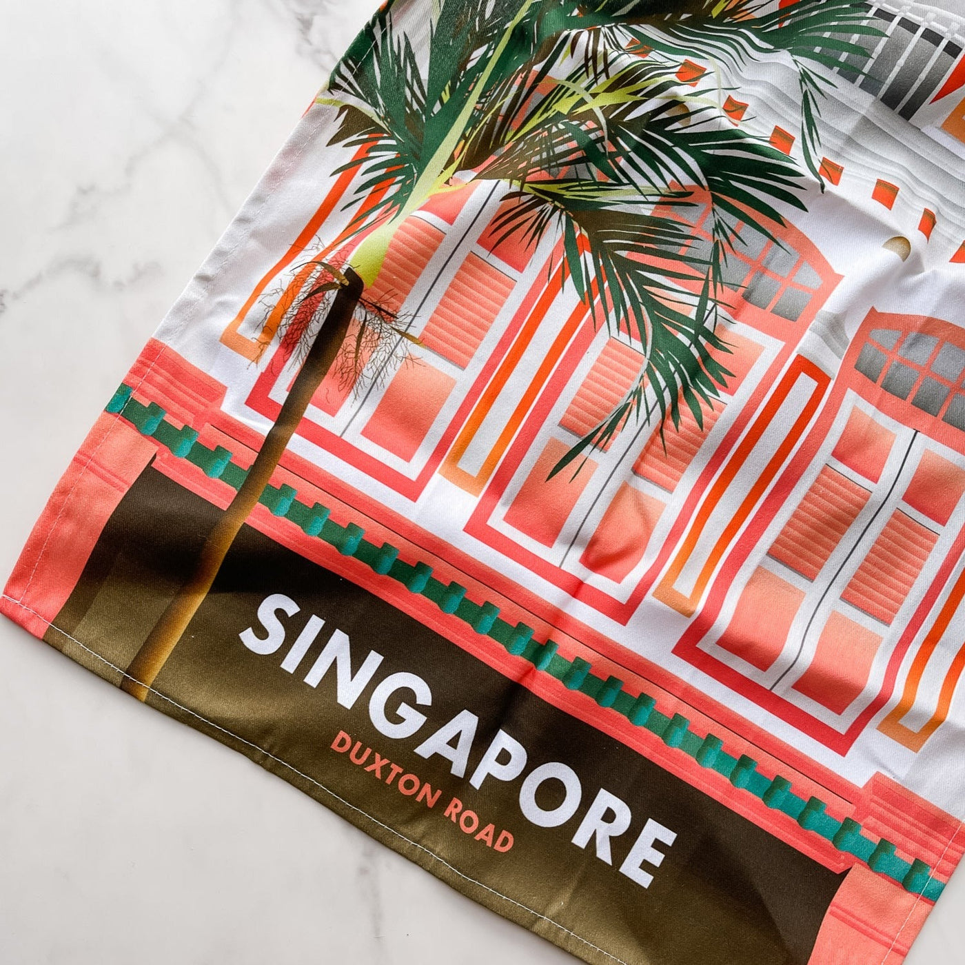 CLEARANCE: Singapore - Duxton Road Tea Towel