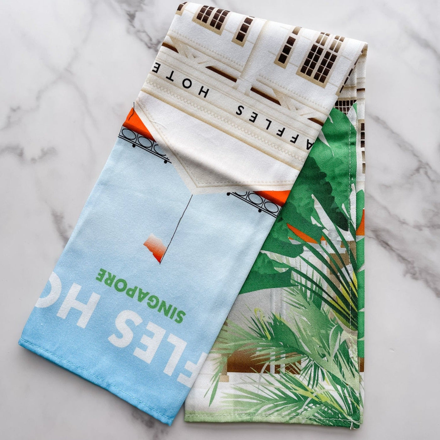 CLEARANCE: Singapore - Raffles Hotel Tea Towel