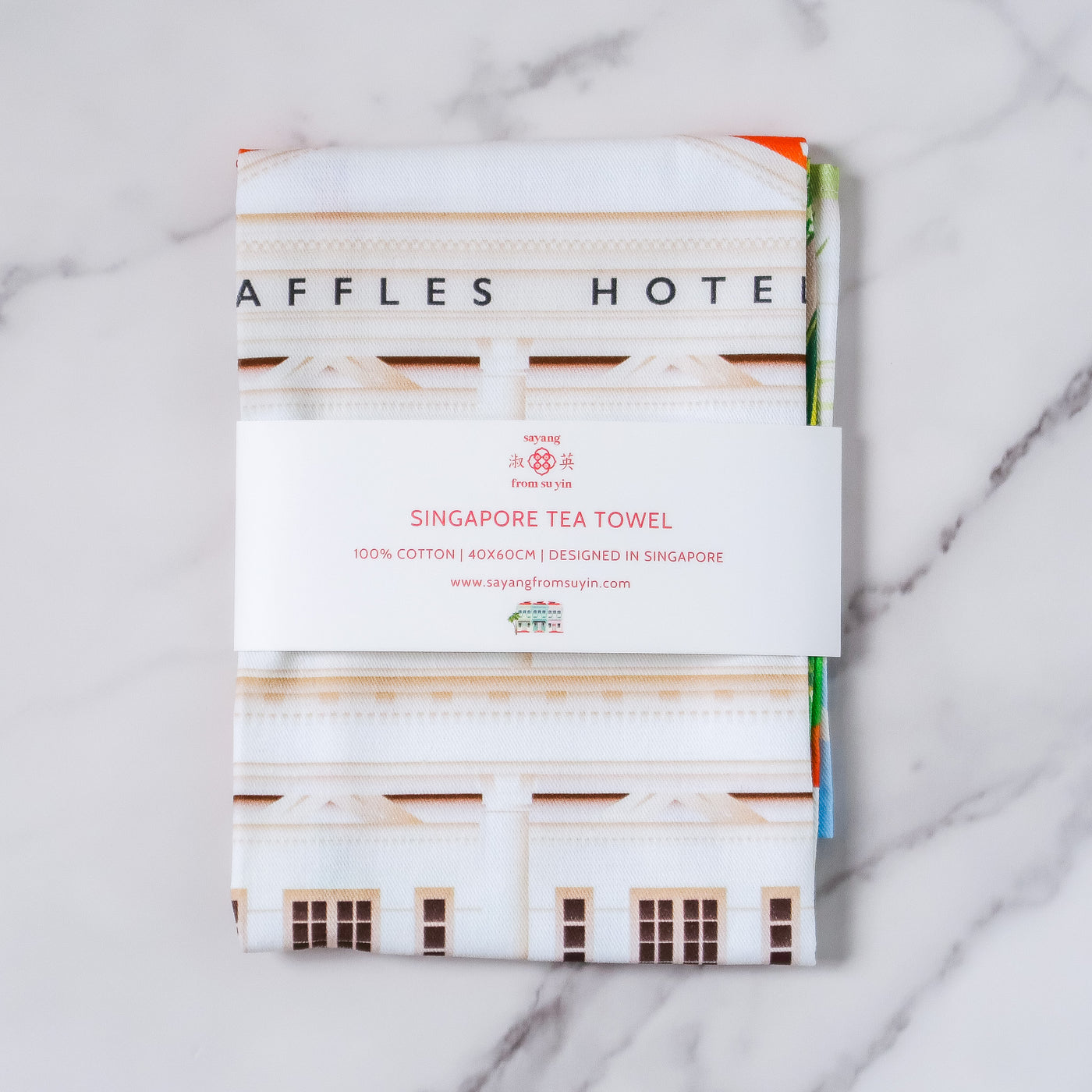 Singapore - Raffles Hotel Tea Towel