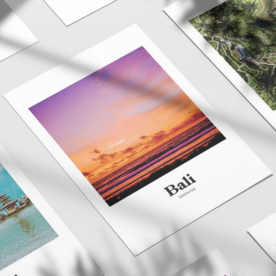 Bali - Seminyak Sunset Print