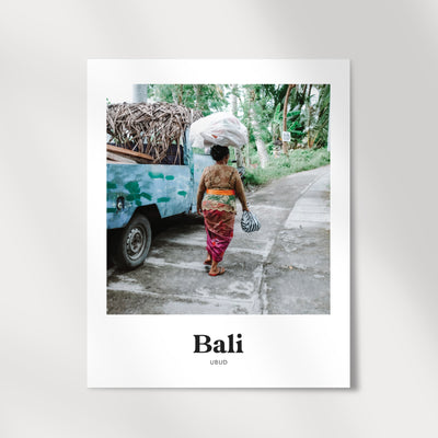 Bali - Ubud Woman Print