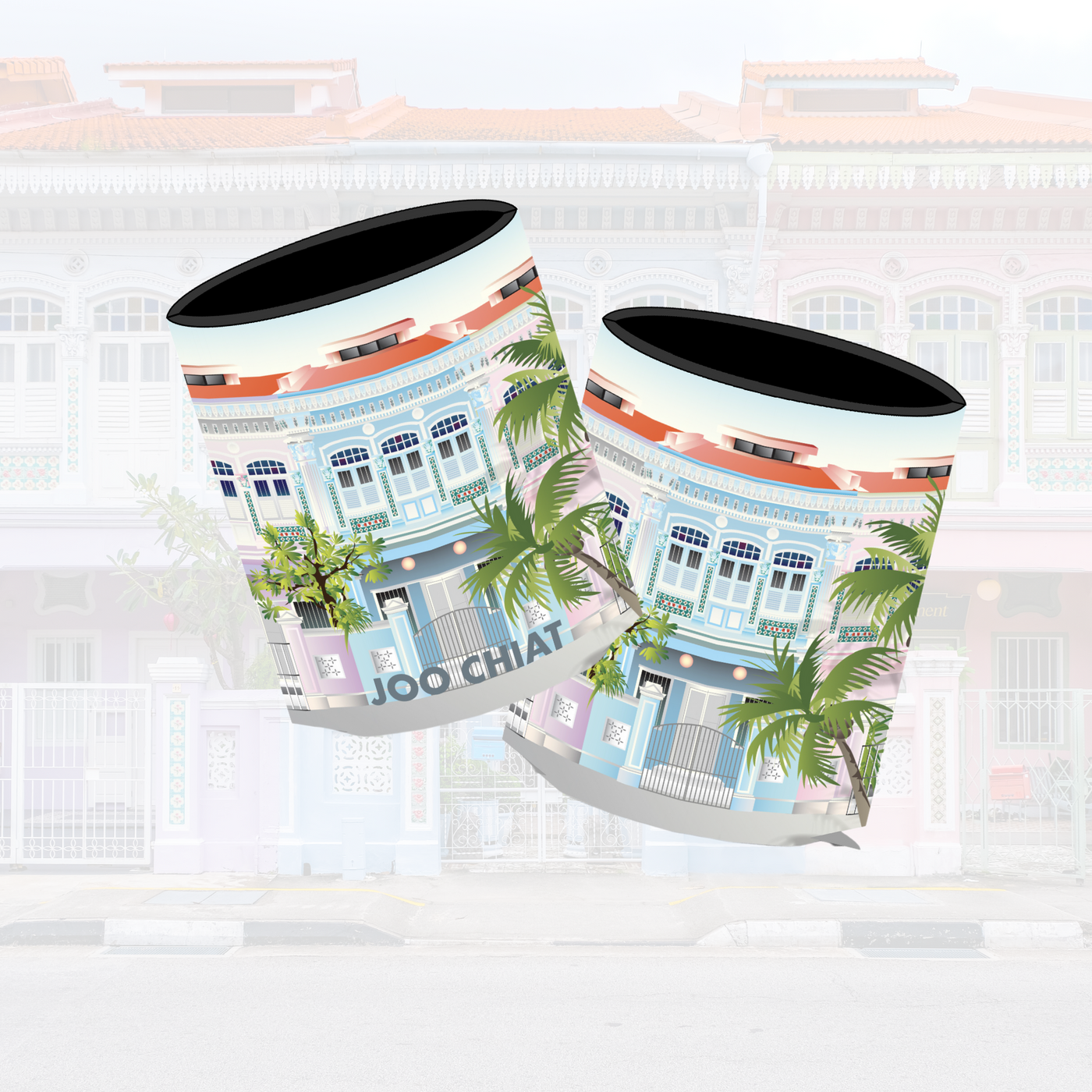 Joo Chiat Singapore Stubby Holder