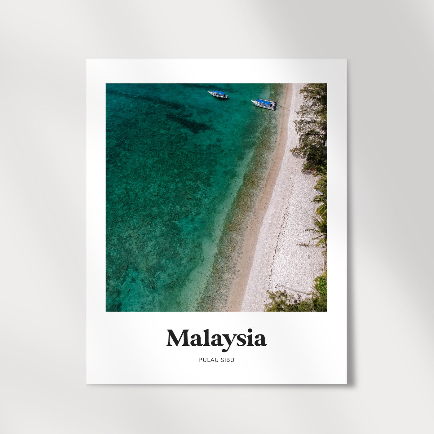 Malaysia - Pulau Sibu Beach Print