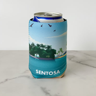 Sentosa Beach Singapore Stubby Holder