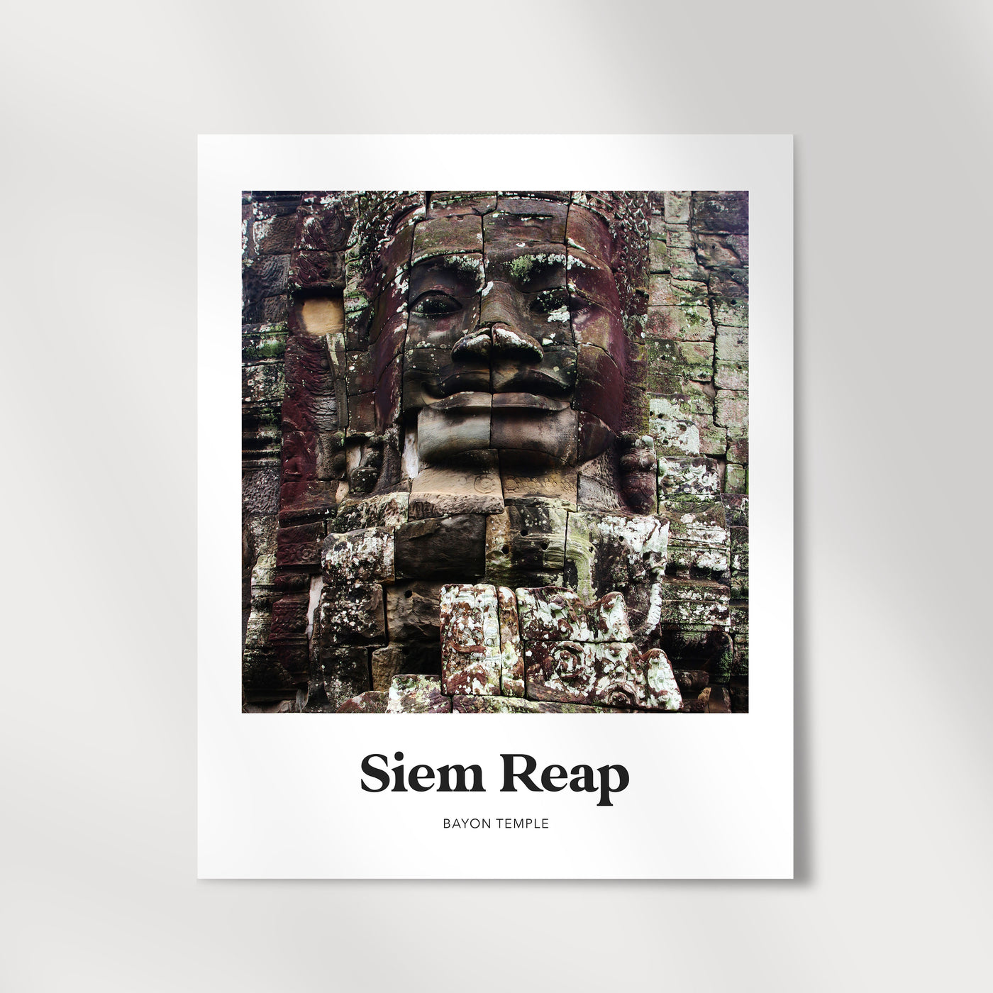 Siem Reap - Angkor Wat Bayon Temple Print
