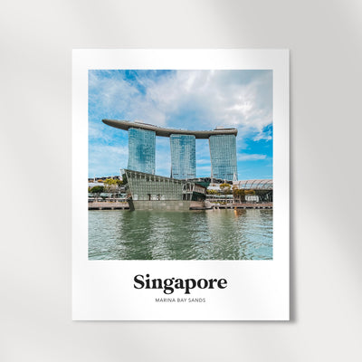 Singapore - Marina Bay Sands Print