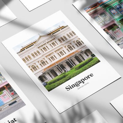 Singapore - Raffles Hotel Print