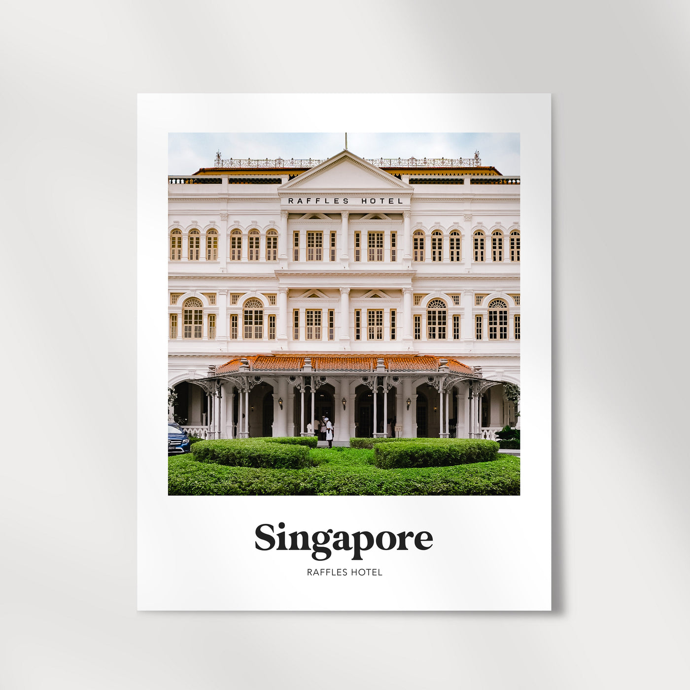 Singapore - Raffles Hotel Print