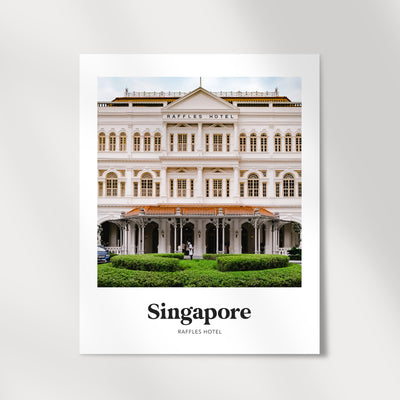 Singapore - Raffles Hotel Print