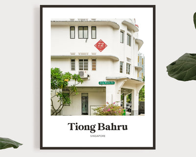 Singapore - Tiong Bahru 72 Seng Poh Road Print