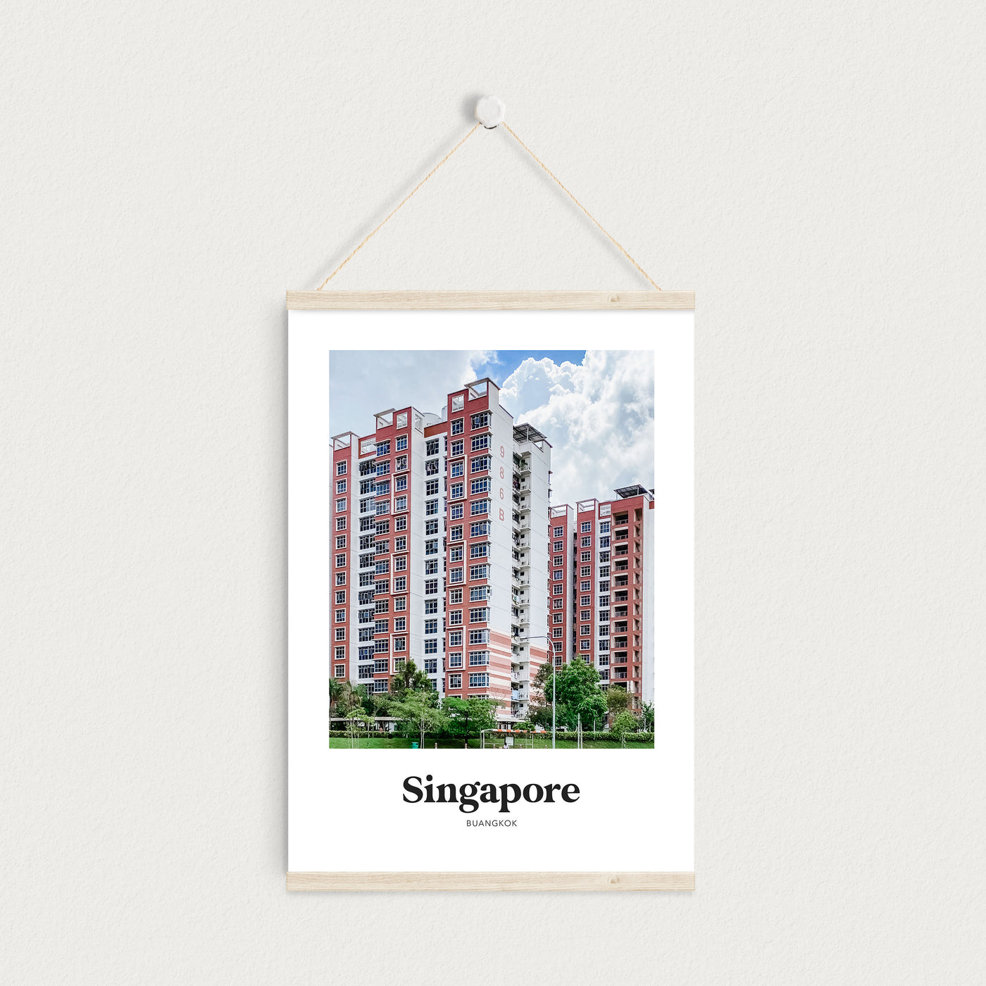 Singapore - Buangkok HDBs Print