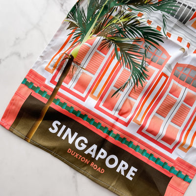 Singapore - Duxton Road Tea Towel