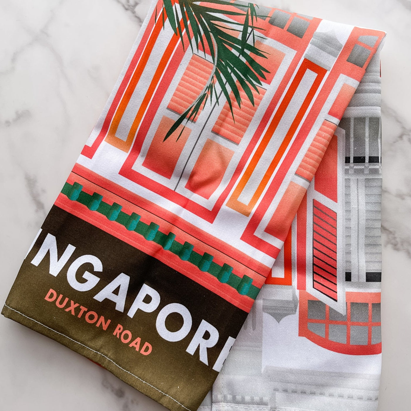 Singapore - Duxton Road Tea Towel