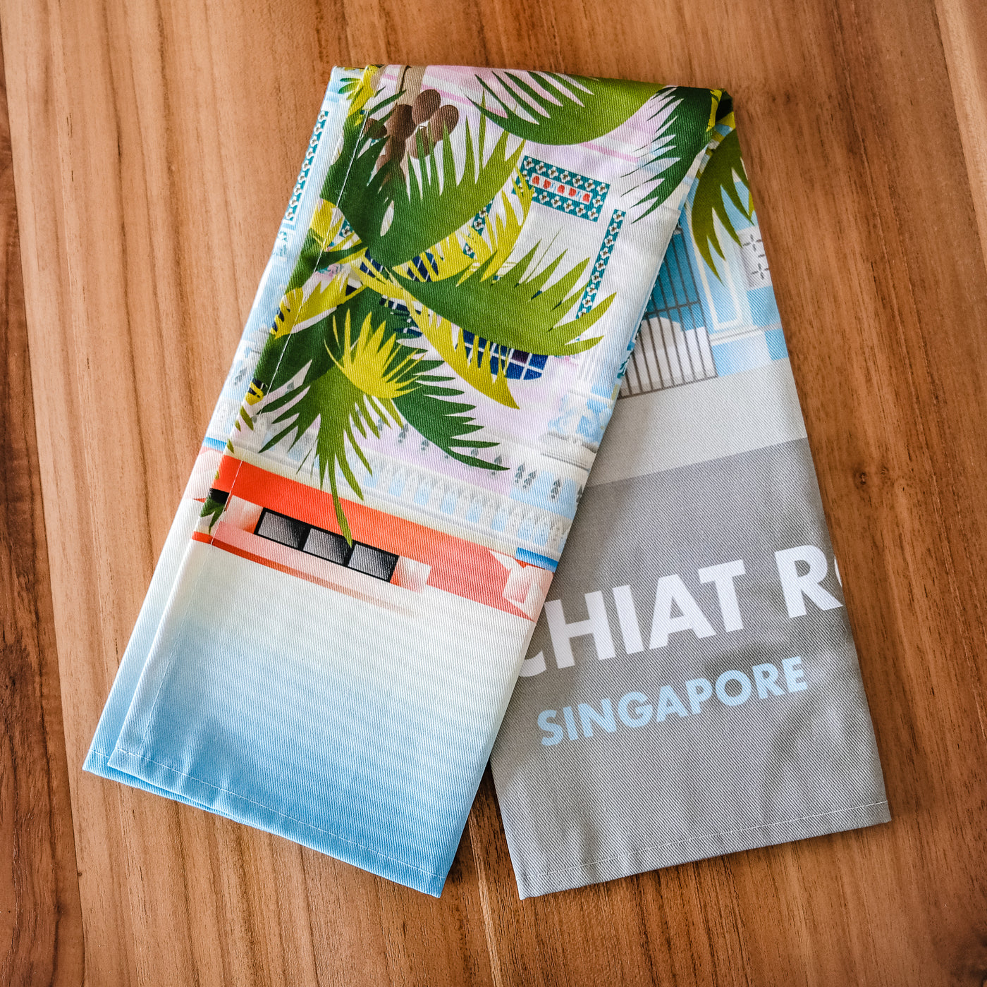 Singapore - Joo Chiat Road Tea Towel