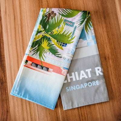 Singapore - Joo Chiat Road Tea Towel