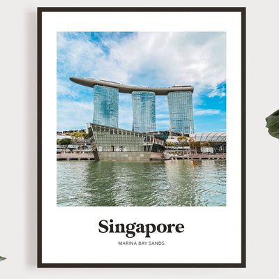 Singapore - Marina Bay Sands Print