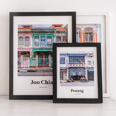 Singapore - Koon Seng Road Pastel Shophouse Print