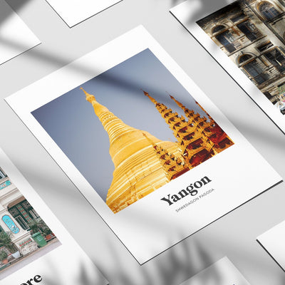 Yangon - Shwedagon Pagoda Print