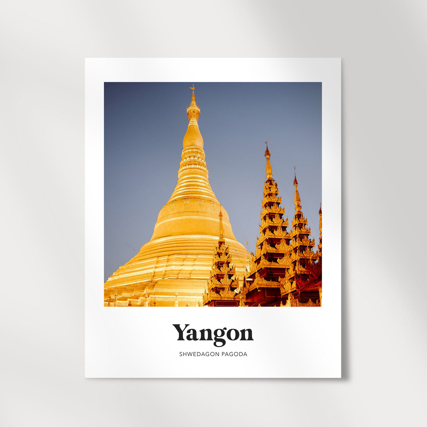 Yangon - Shwedagon Pagoda Print