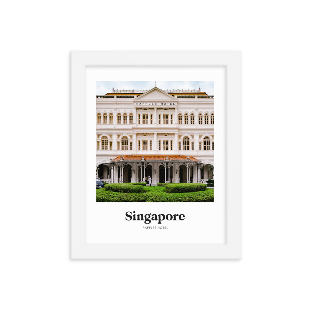 Singapore - Raffles Hotel Print